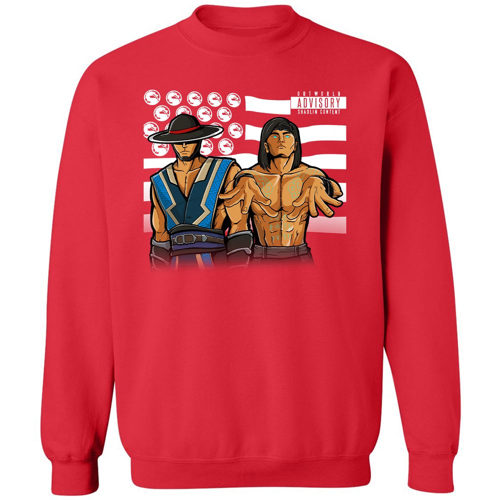 Classic Unisex Sweatshirt - ZHUMYD3D - Red - 5