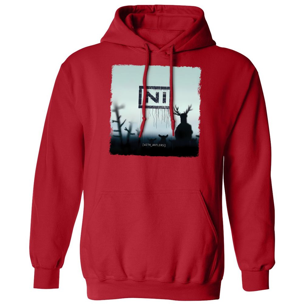 Classic Unisex Hoodie - F8H46WBZ - Red - 5