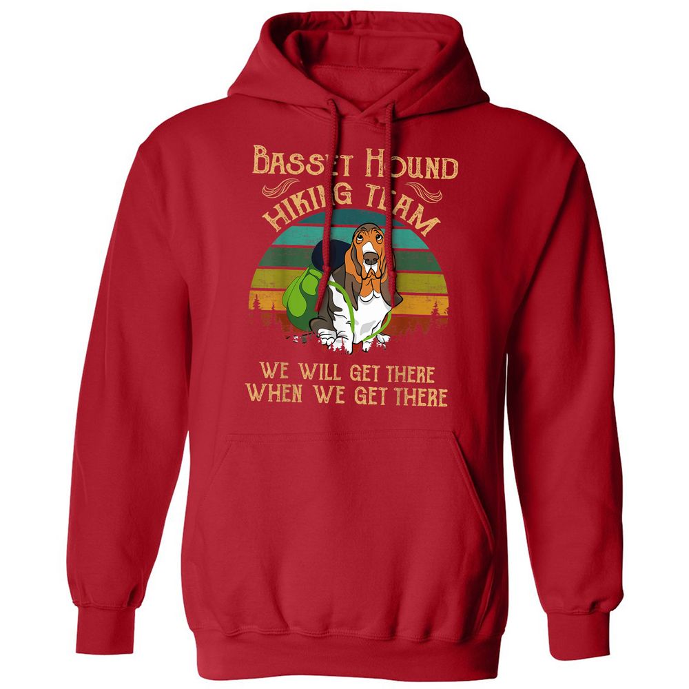 Classic Unisex Hoodie - ZL5H2G2R - Red - 5