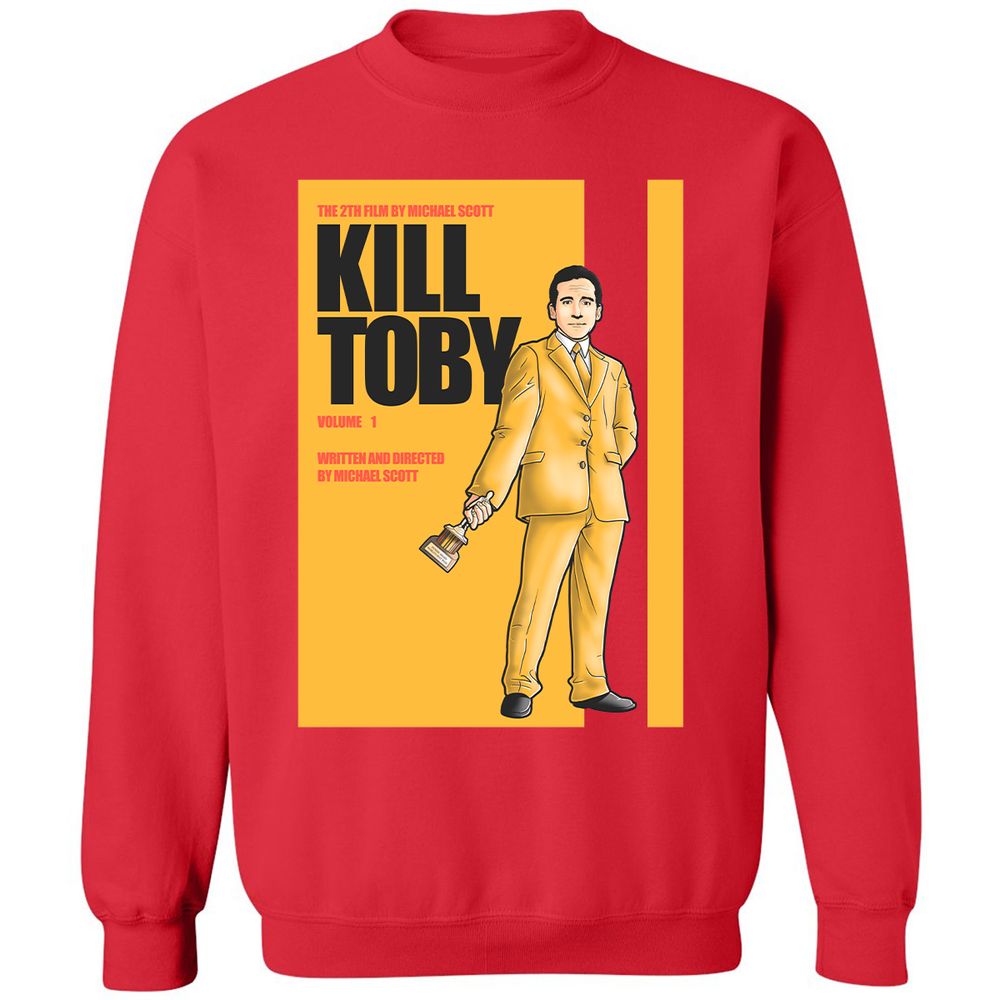 Classic Unisex Sweatshirt - XBV4J6LY - Red - 5