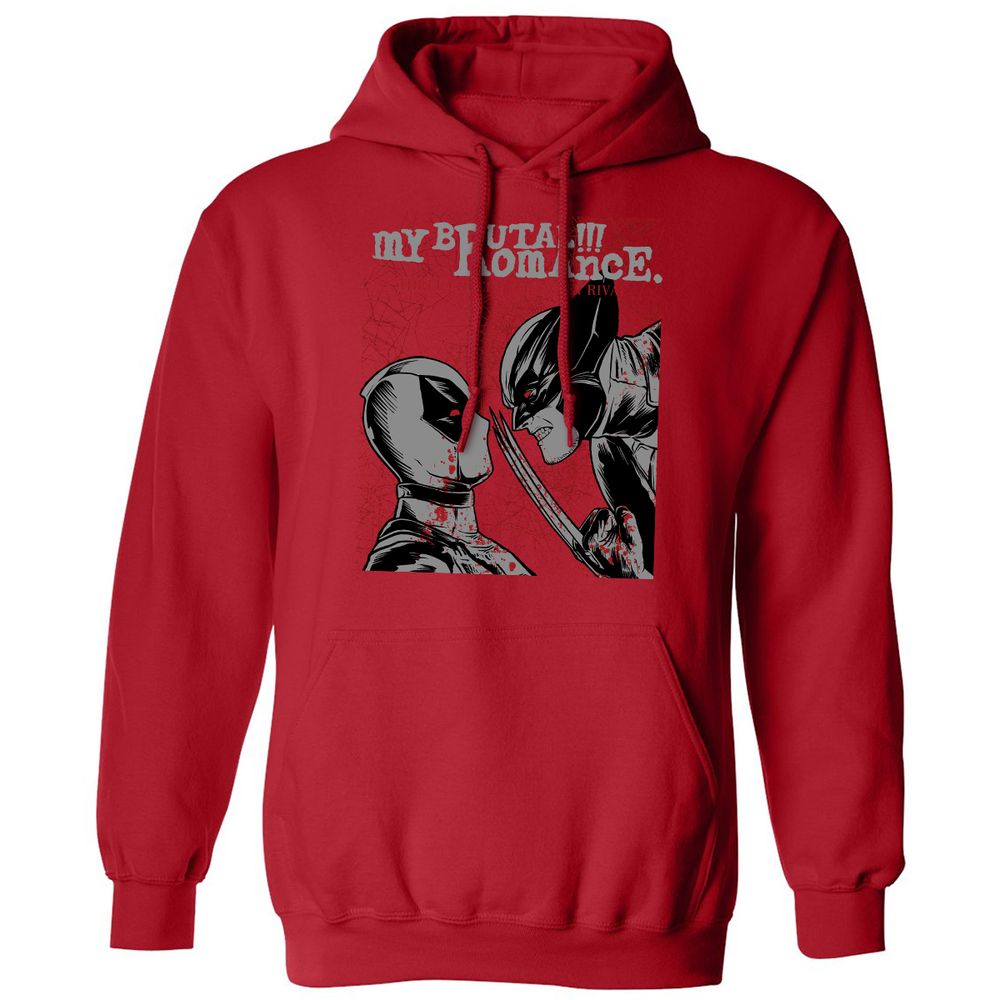 Classic Unisex Hoodie - JT2PWUHJ - Red - 5