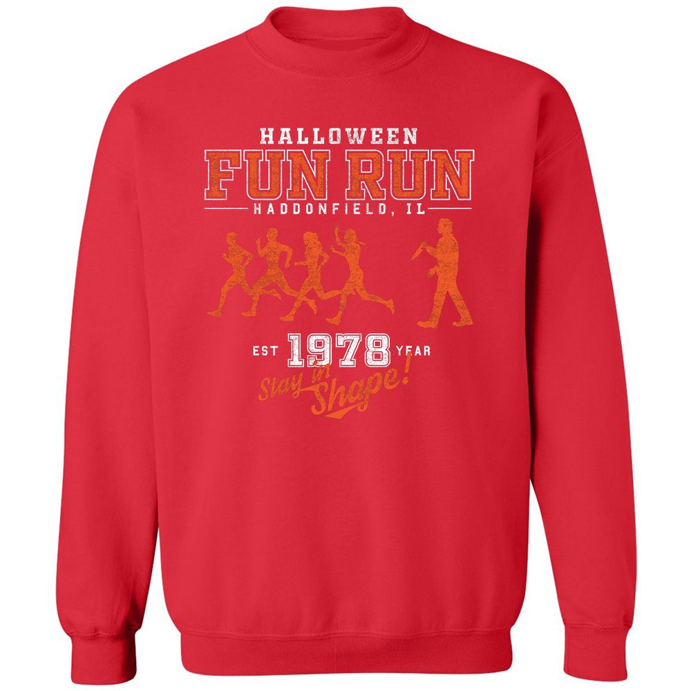 Classic Unisex Sweatshirt - CAR18RSC - Red - 5