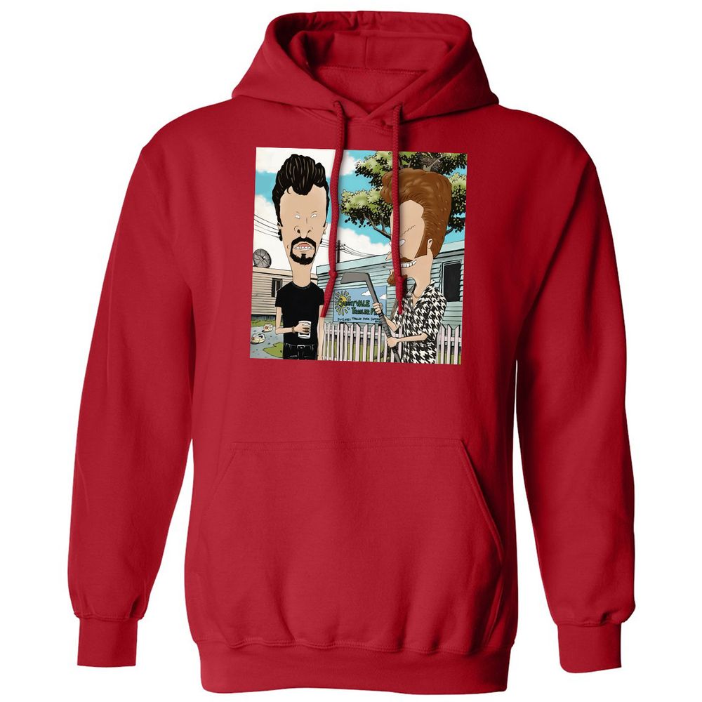 Classic Unisex Hoodie - PPMY696G - Red - 5