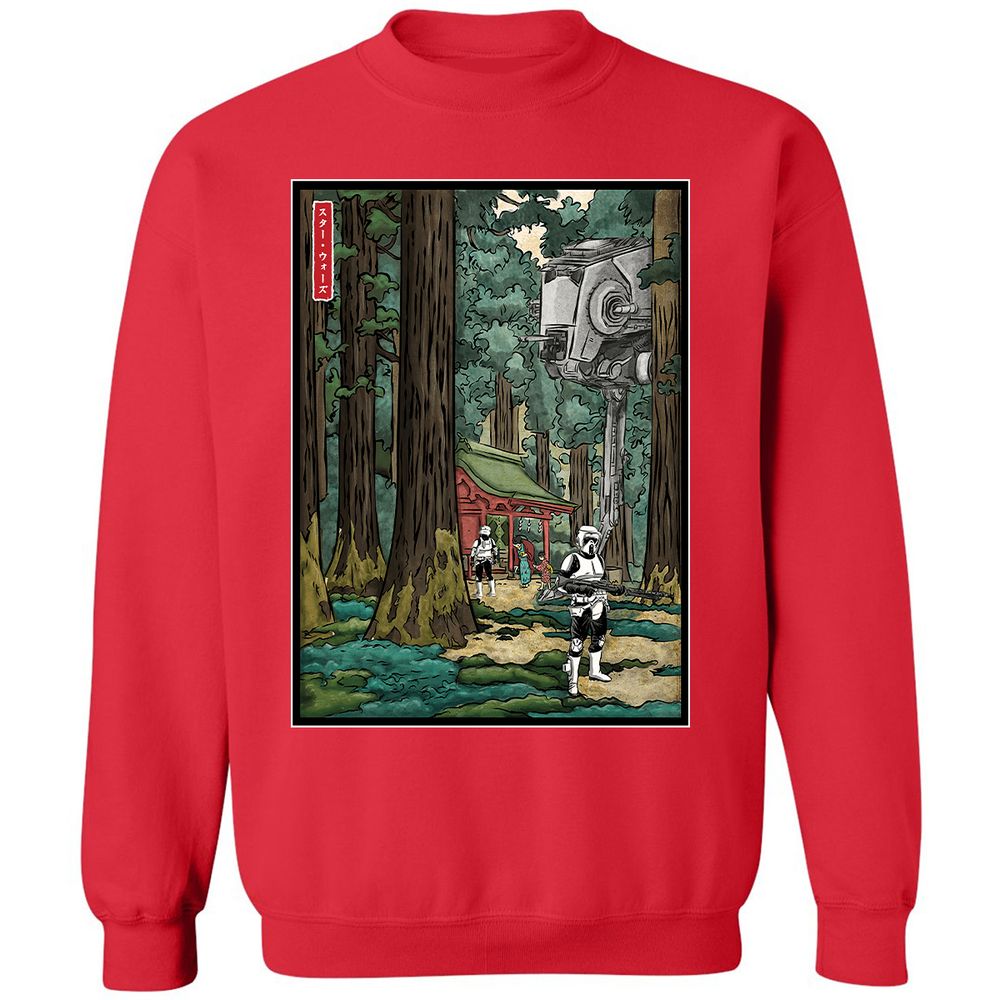 Classic Unisex Sweatshirt - KGLMBAPU - Red - 5