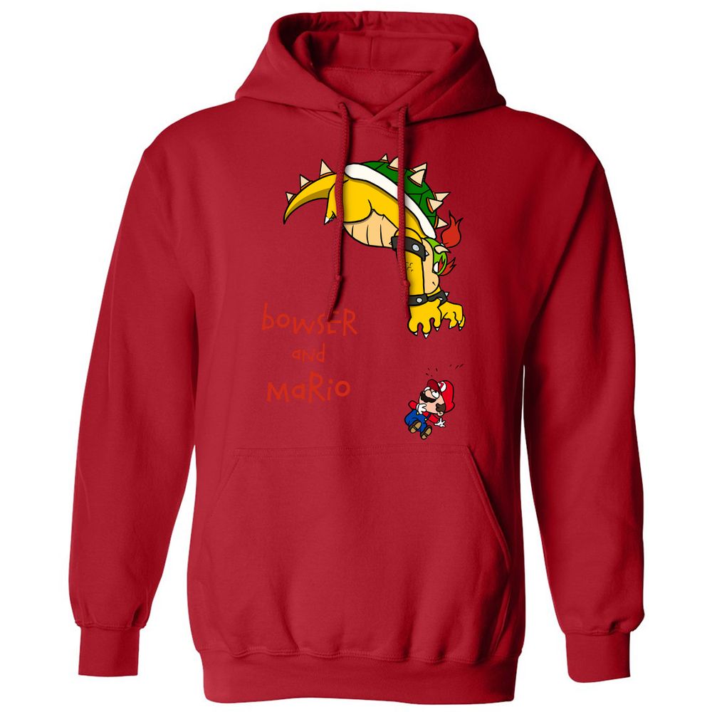 Classic Unisex Hoodie - TXM418UF - Red - 5