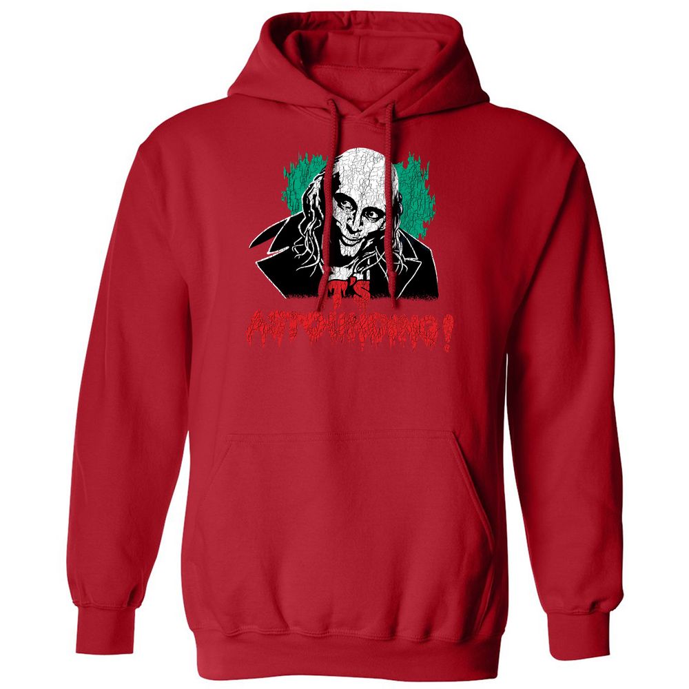 Classic Unisex Hoodie - DJ6XUXZW - Red - 5