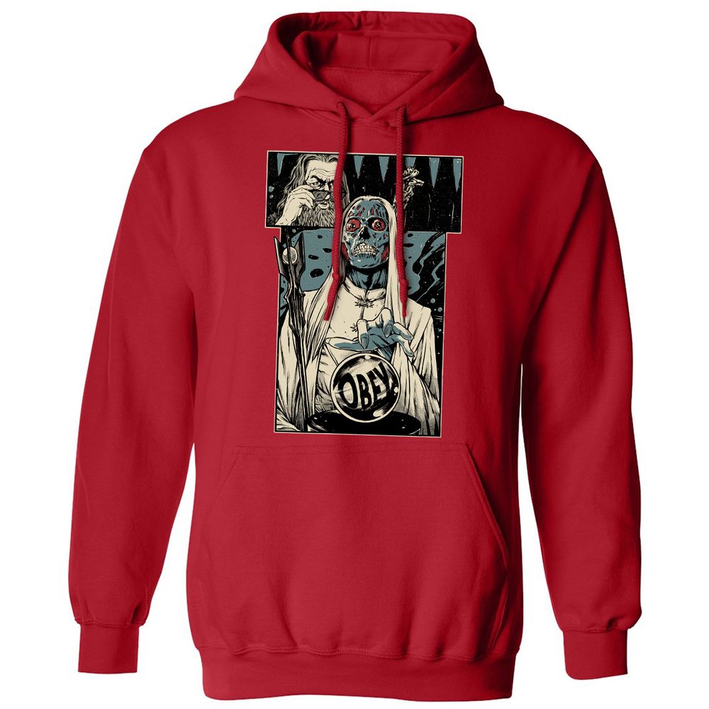 Classic Unisex Hoodie - Q6M65AVY - Red - 5