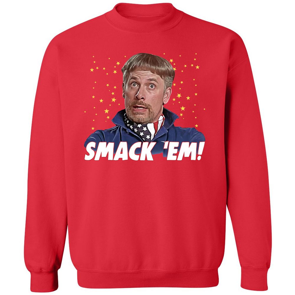 Classic Unisex Sweatshirt - ULUDTN8W - Red - 5