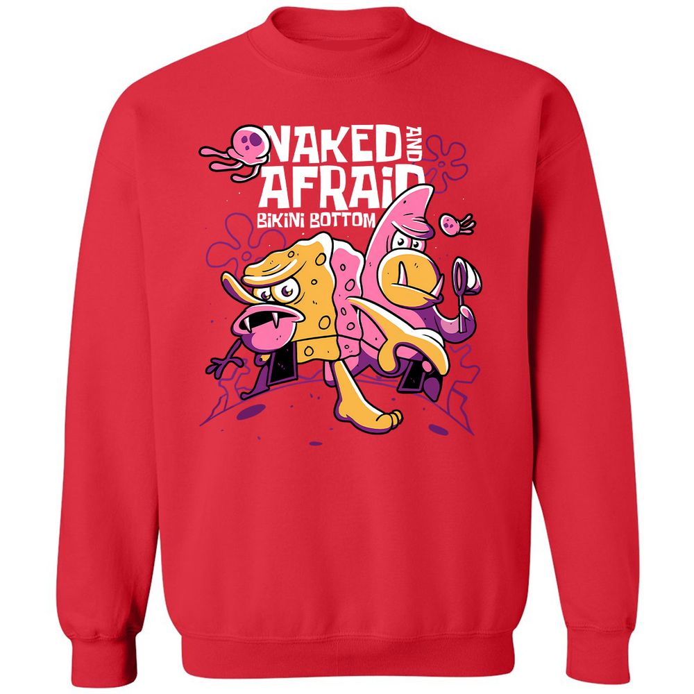 Classic Unisex Sweatshirt - JKFTUC9E - Red - 5