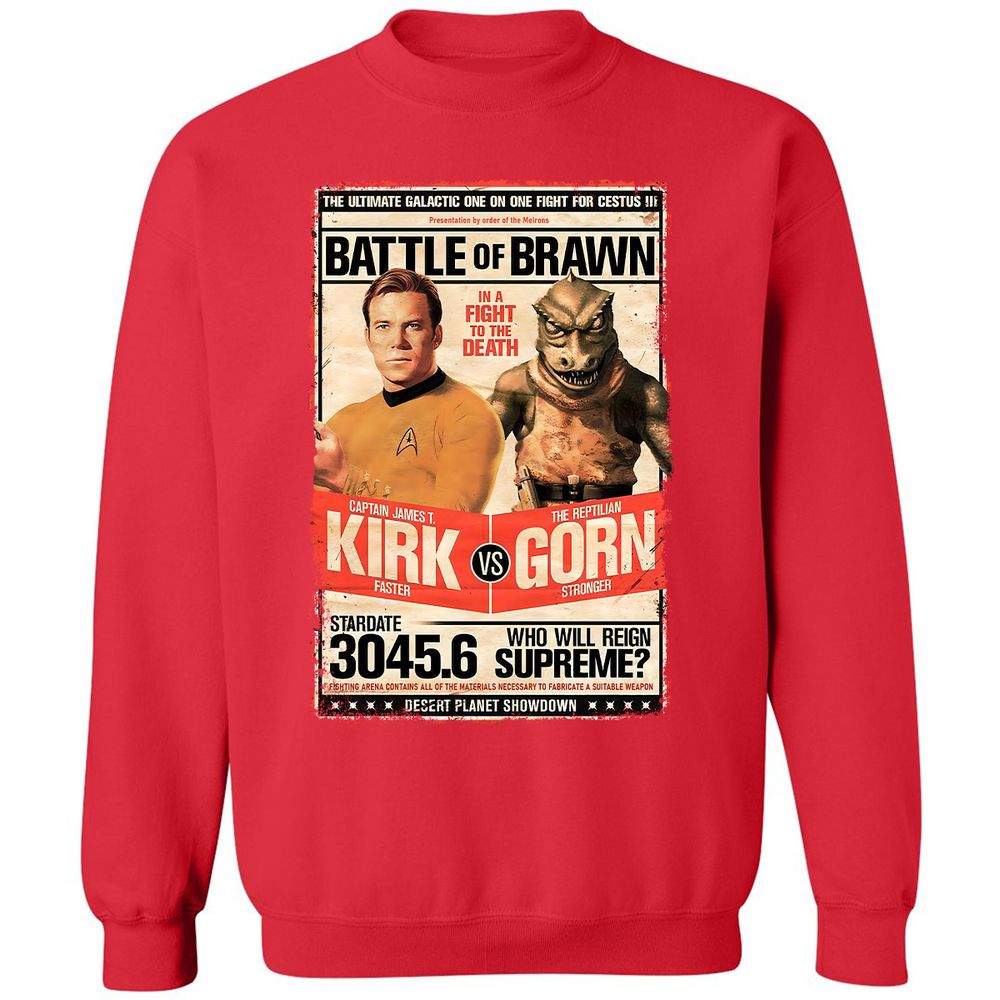 Classic Unisex Sweatshirt - P4H7K5SY - Red - 5