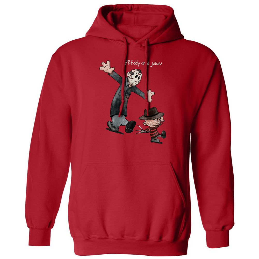 Classic Unisex Hoodie - 9Y32RYEA - Red - 5