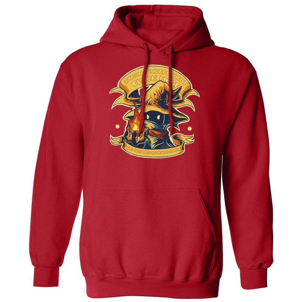 Classic Unisex Hoodie - JWA896MU - Red - 5