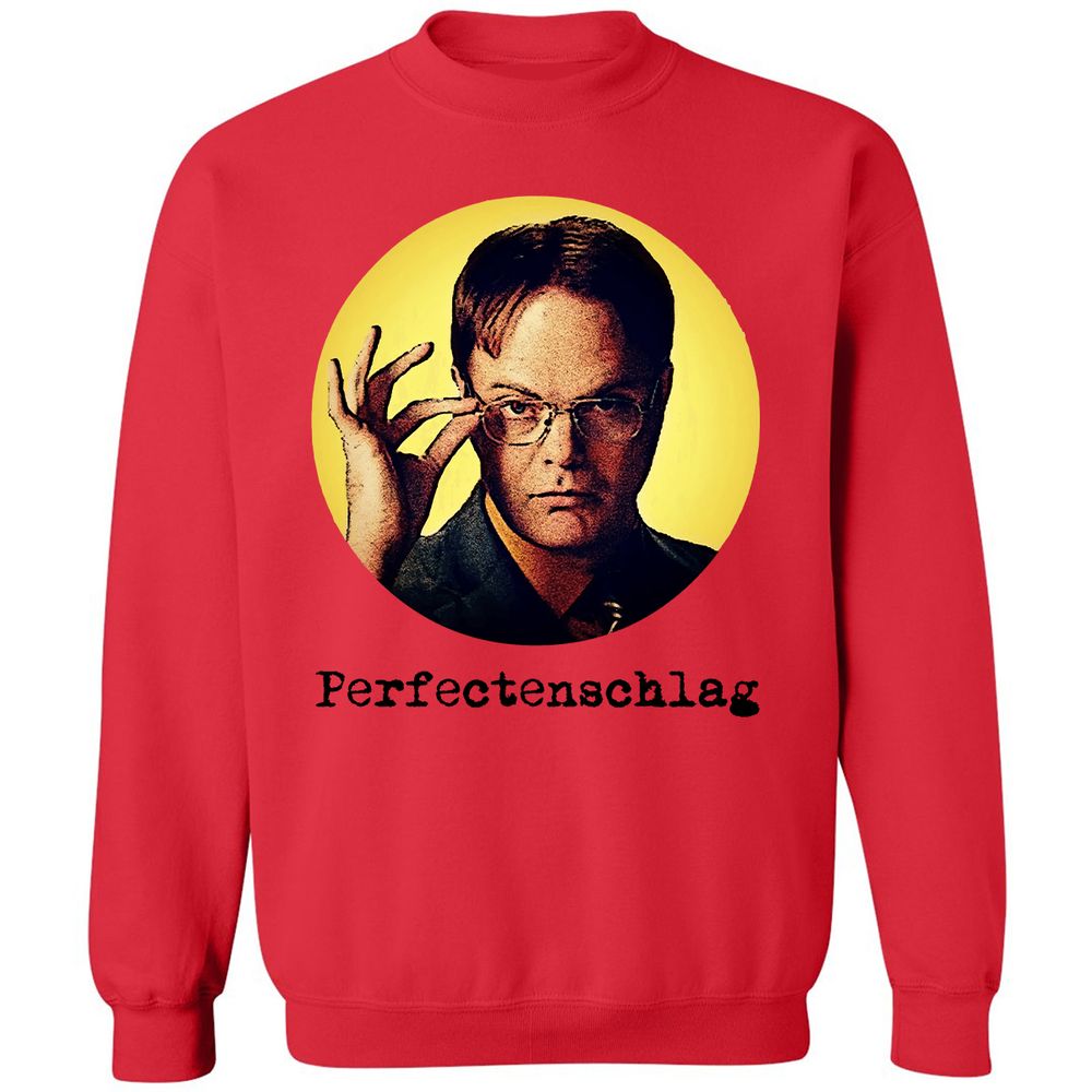 Classic Unisex Sweatshirt - UEV5YR1B - Red - 5