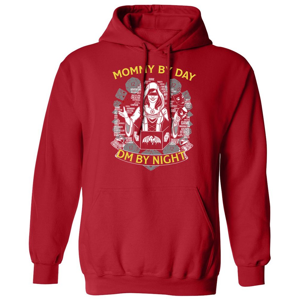 Classic Unisex Hoodie - RC85JD19 - Red - 5