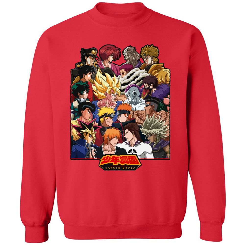 Classic Unisex Sweatshirt - 63KY7NXM - Red - 5