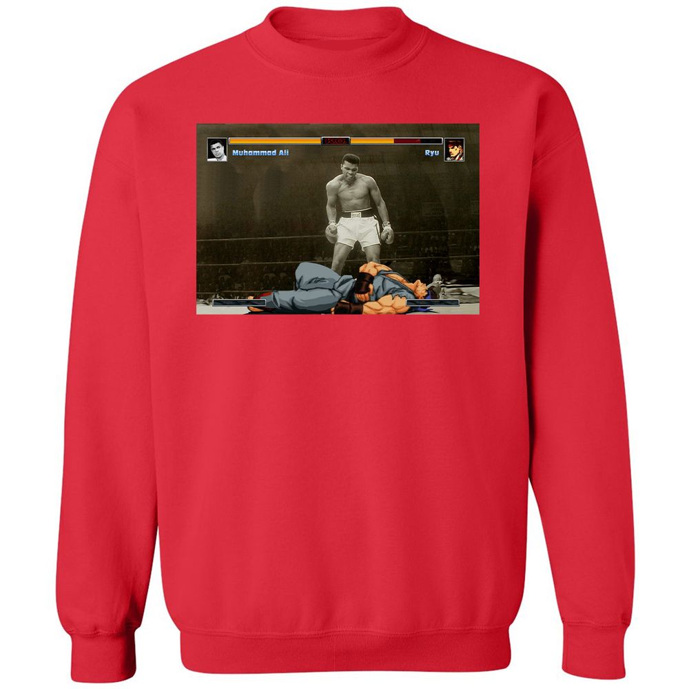 Classic Unisex Sweatshirt - PFG7NMUW - Red - 5