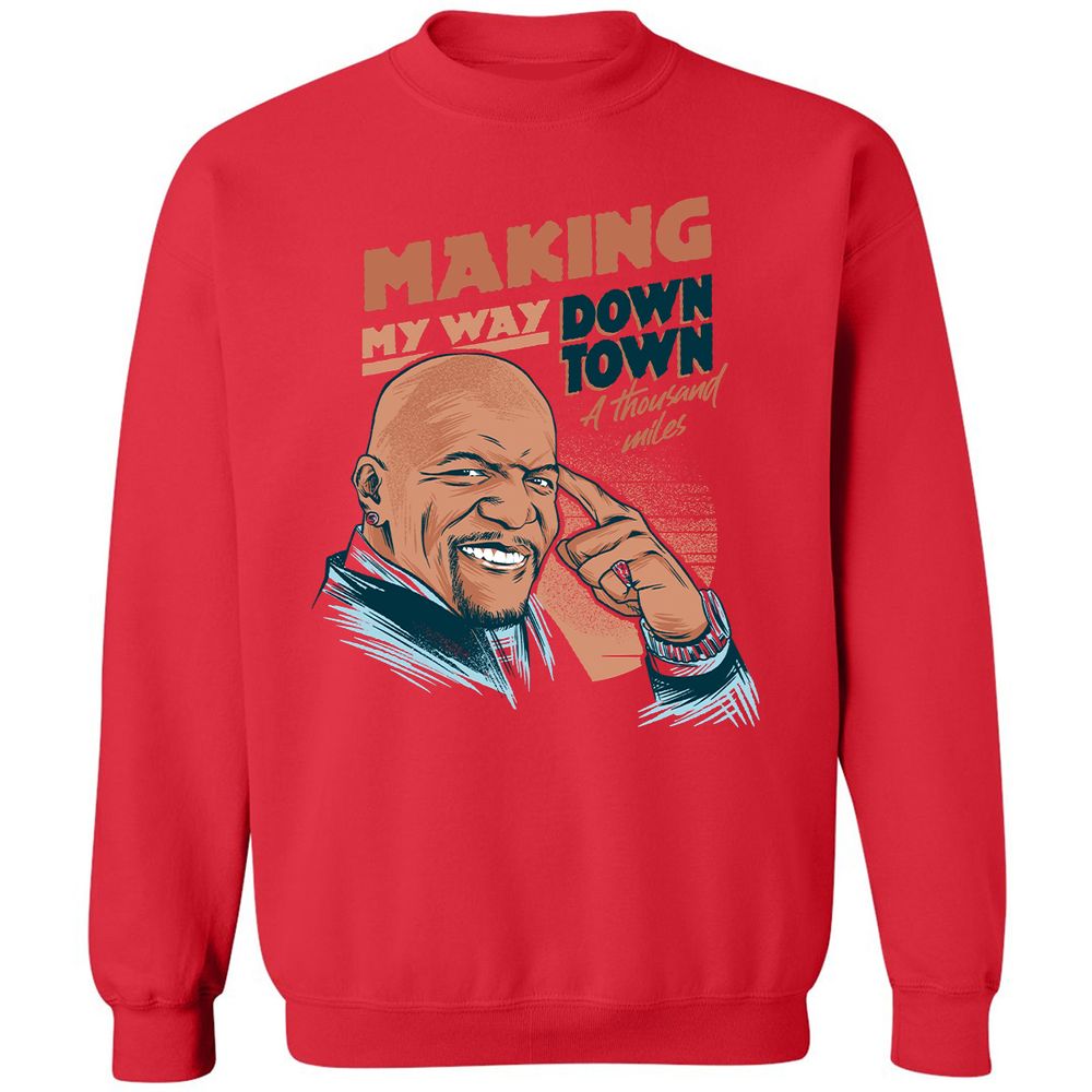 Classic Unisex Sweatshirt - S8Y8WC5B - Red - 5