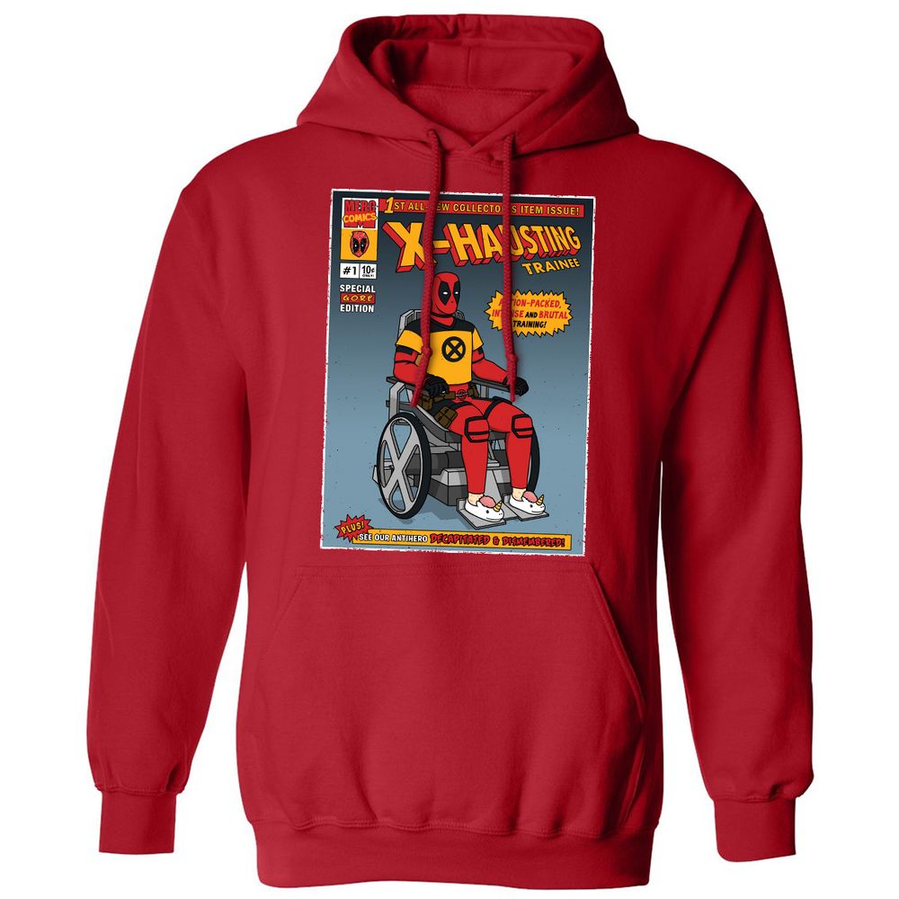Classic Unisex Hoodie - ZUSVD7BL - Red - 5