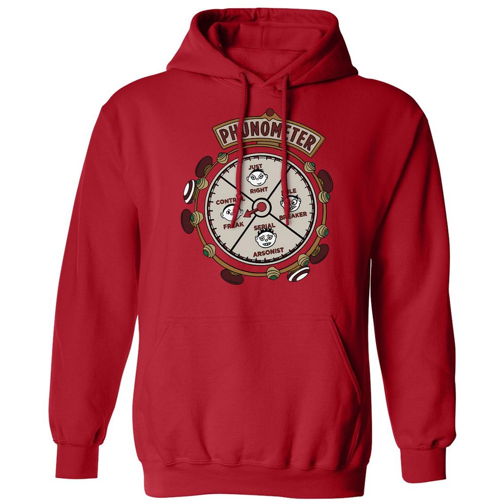 Classic Unisex Hoodie - 2TG1YV3V - Red - 5