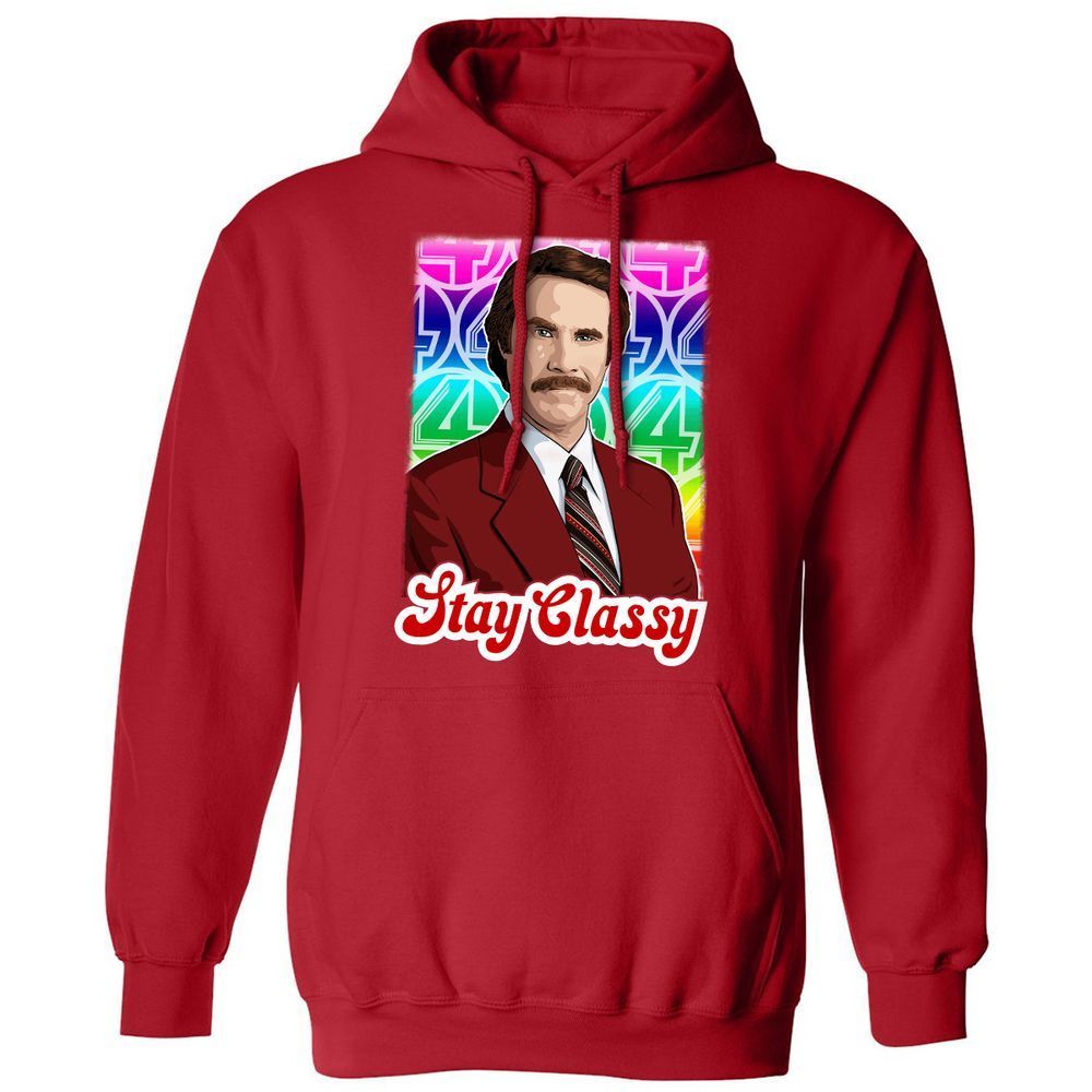 Classic Unisex Hoodie - XVA5S8A4 - Red - 5