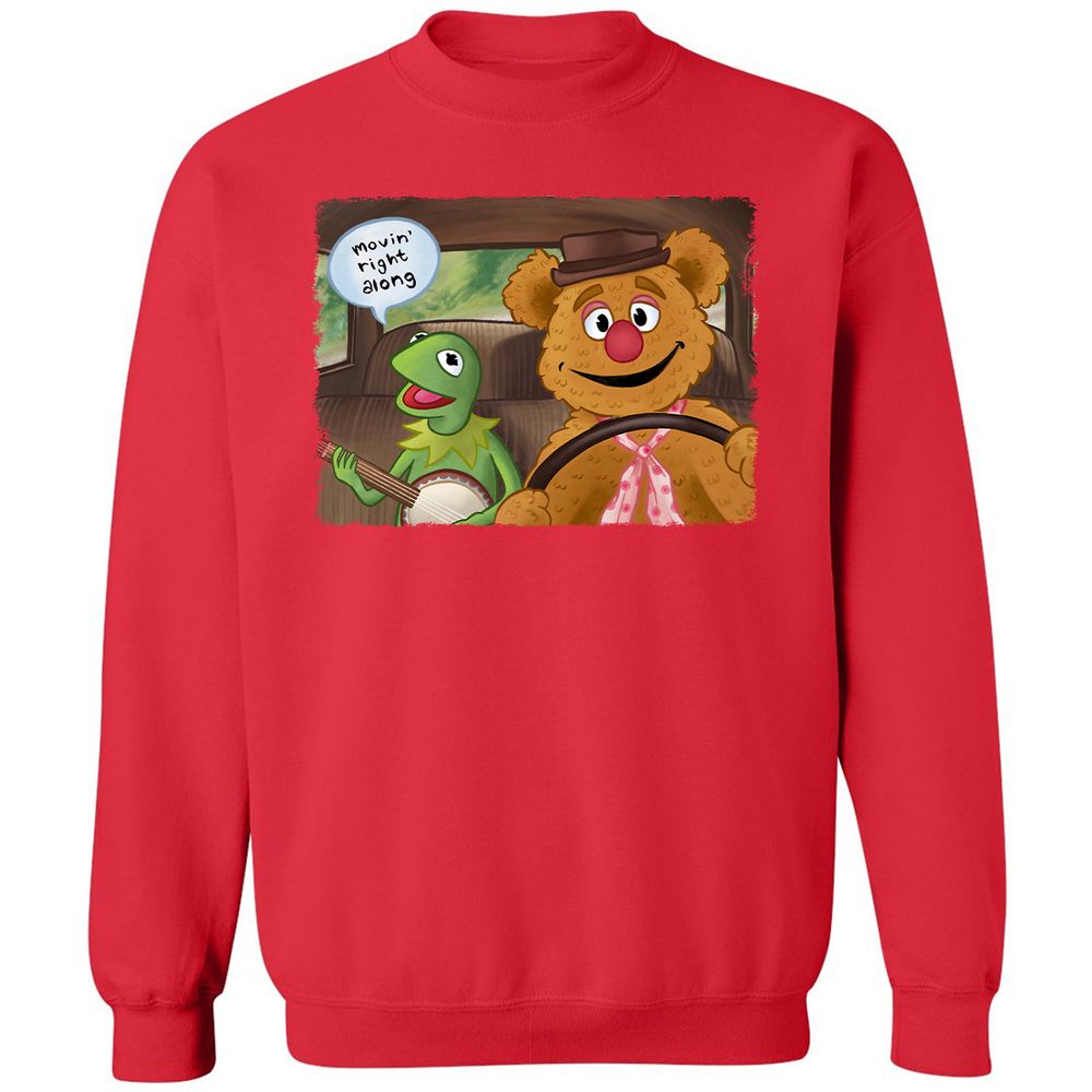 Classic Unisex Sweatshirt - UXX6RUME - Red - 5