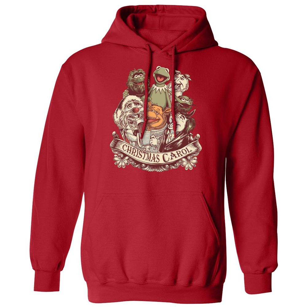 Classic Unisex Hoodie - PKPXBCKH - Red - 5