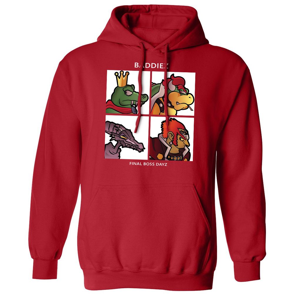 Classic Unisex Hoodie - U1BZB1DD - Red - 5