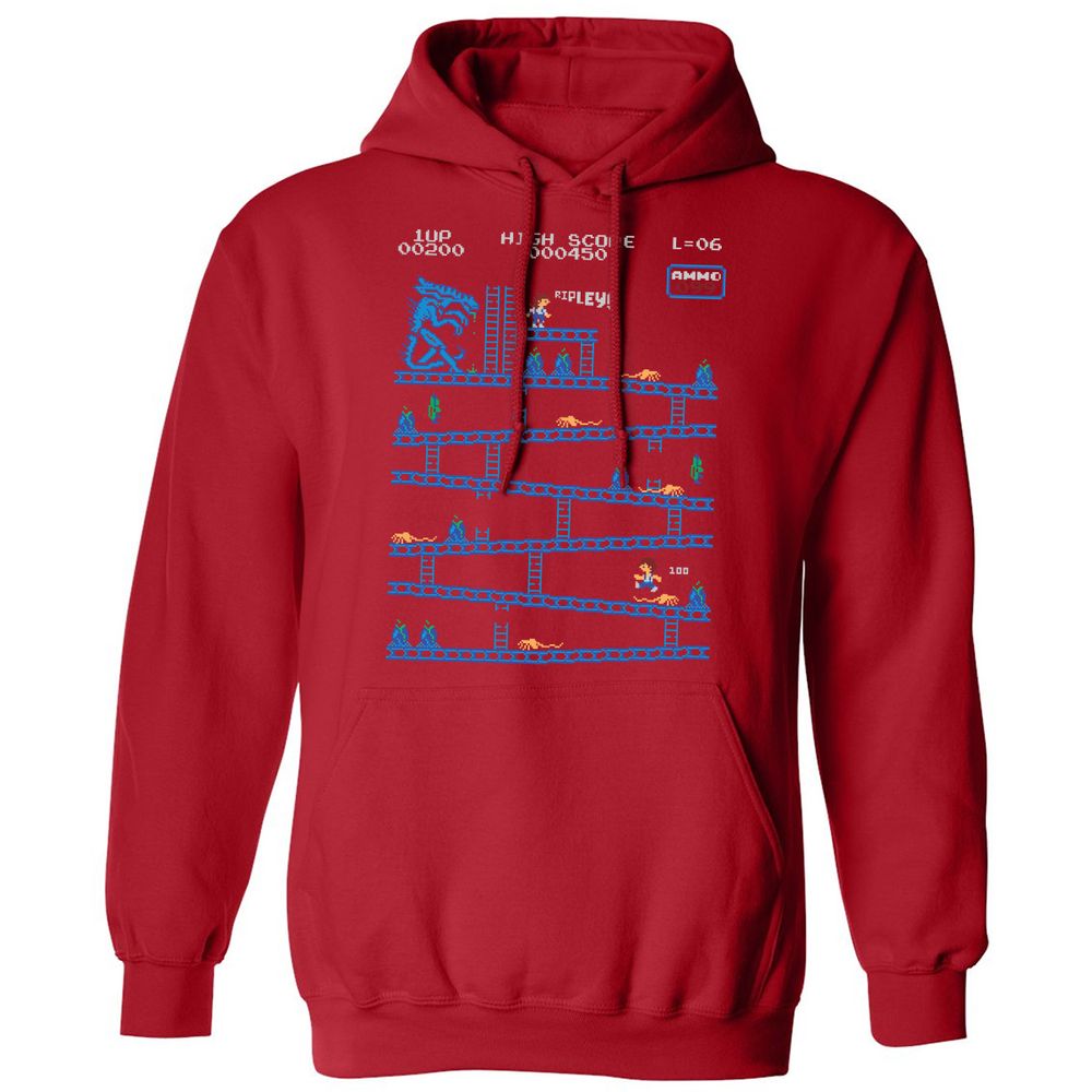 Classic Unisex Hoodie - UCSW1SMH - Red - 5