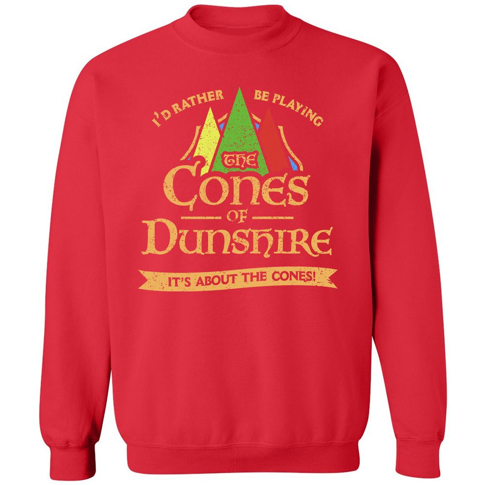 Classic Unisex Sweatshirt - Z7GDXCUS - Red - 5