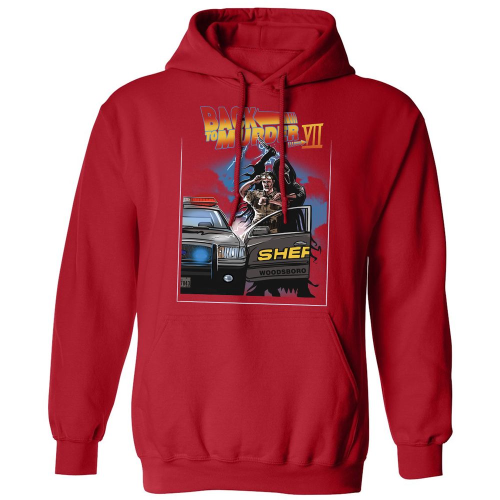 Classic Unisex Hoodie - MGR2WW9J - Red - 5