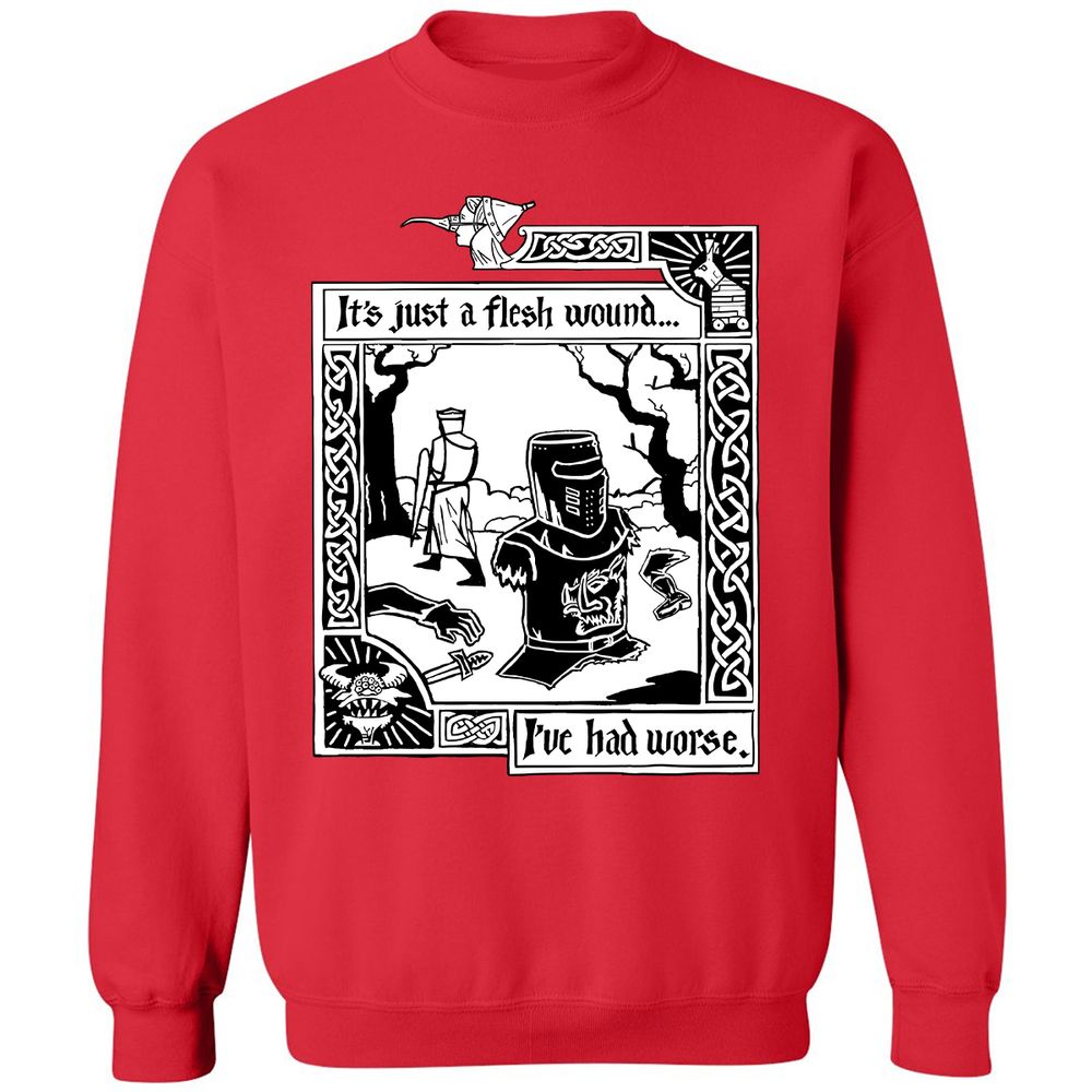 Classic Unisex Sweatshirt - 692L9YA9 - Red - 5