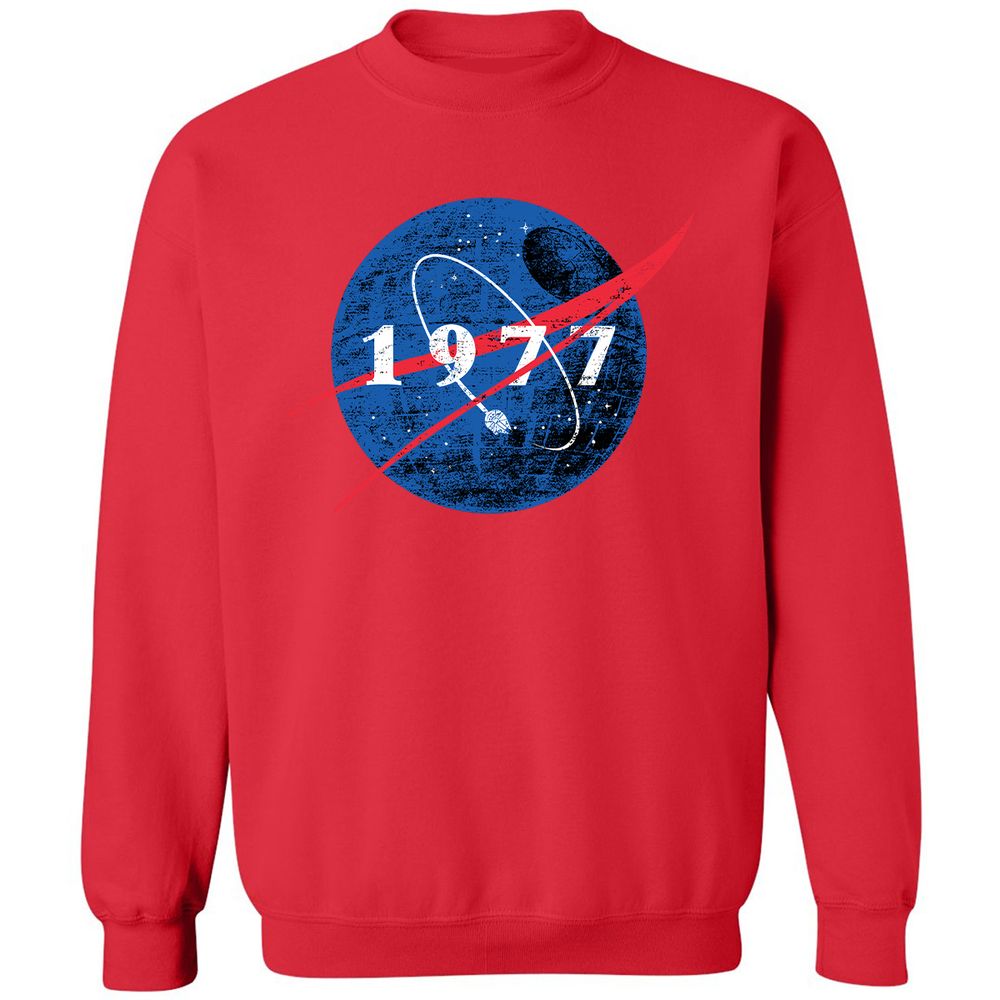 Classic Unisex Sweatshirt - QUQFL8TX - Red - 5