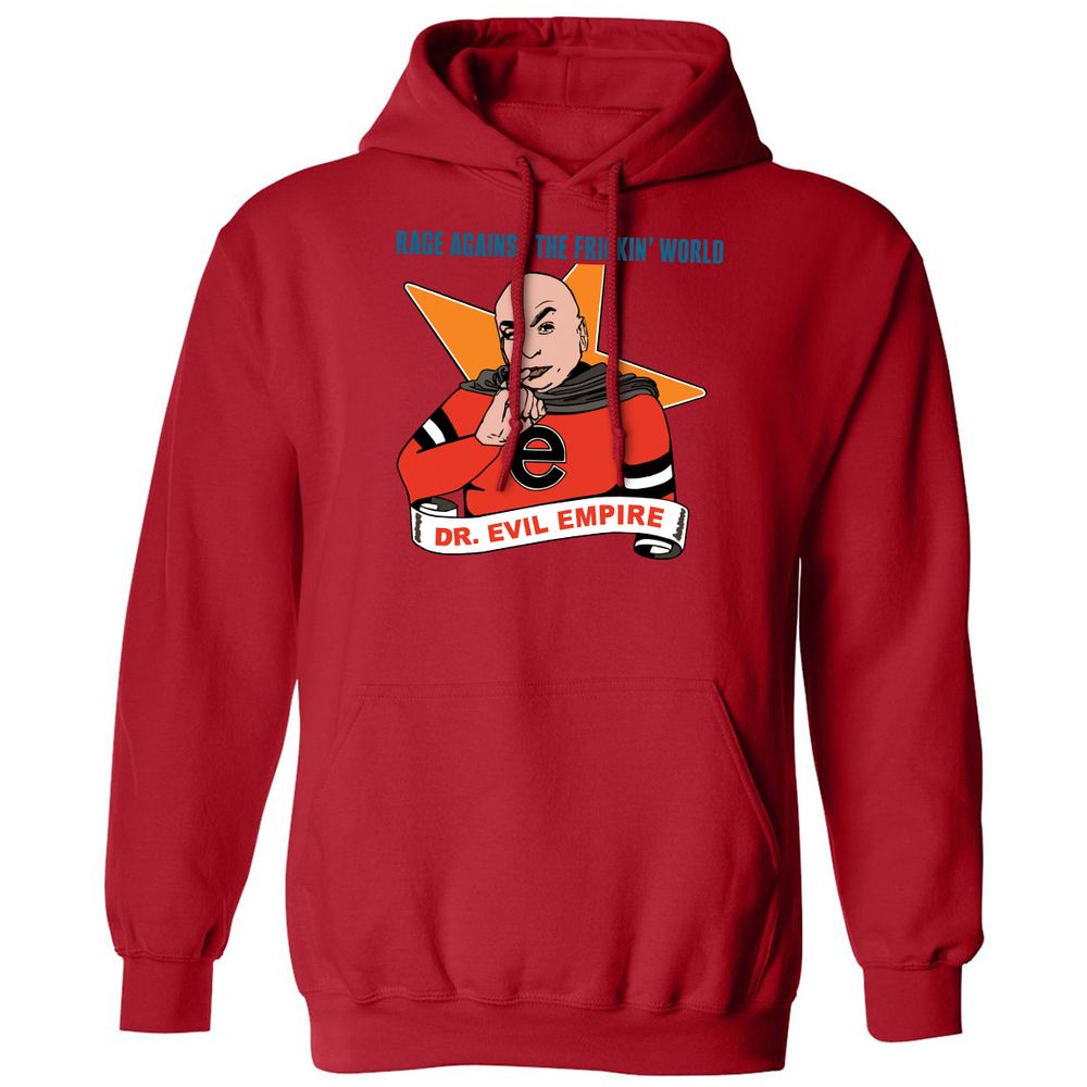 Classic Unisex Hoodie - D151QZ1S - Red - 5