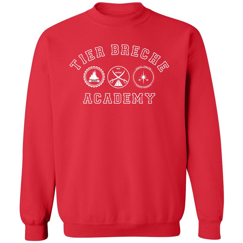 Classic Unisex Sweatshirt - Q7XNZ3KC - Red - 5