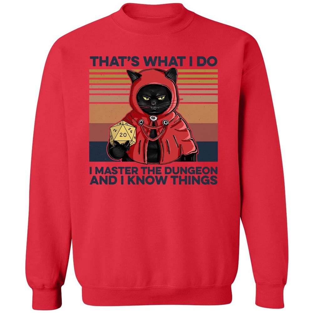 Classic Unisex Sweatshirt - X9DZL3Q2 - Red - 5