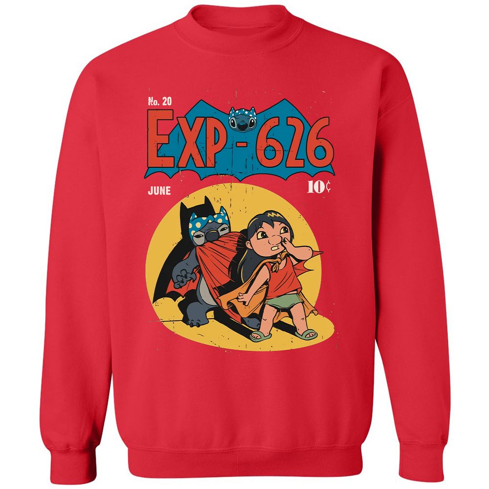 Classic Unisex Sweatshirt - XLWKFNJX - Red - 5