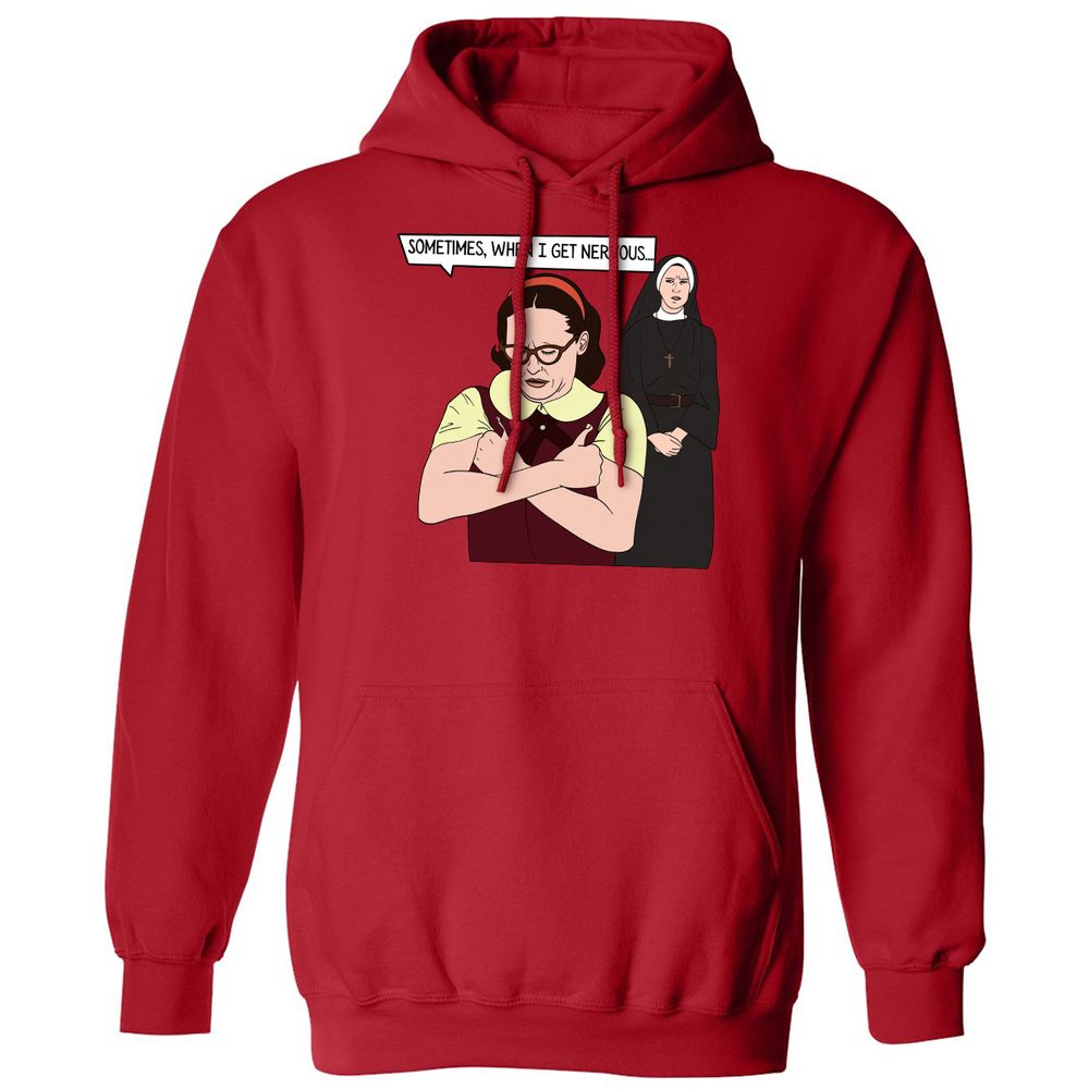 Classic Unisex Hoodie - QH3YK1G2 - Red - 5