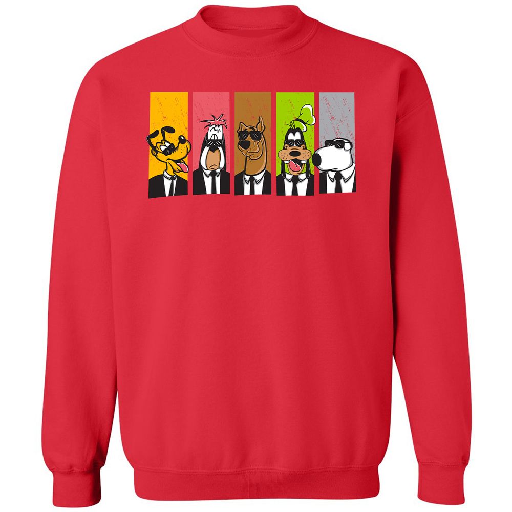 Classic Unisex Sweatshirt - RYSBMEC6 - Red - 5