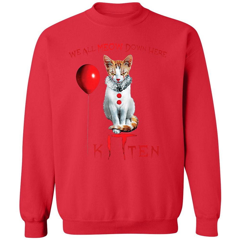 Classic Unisex Sweatshirt - 4MWPY4NT - Red - 5