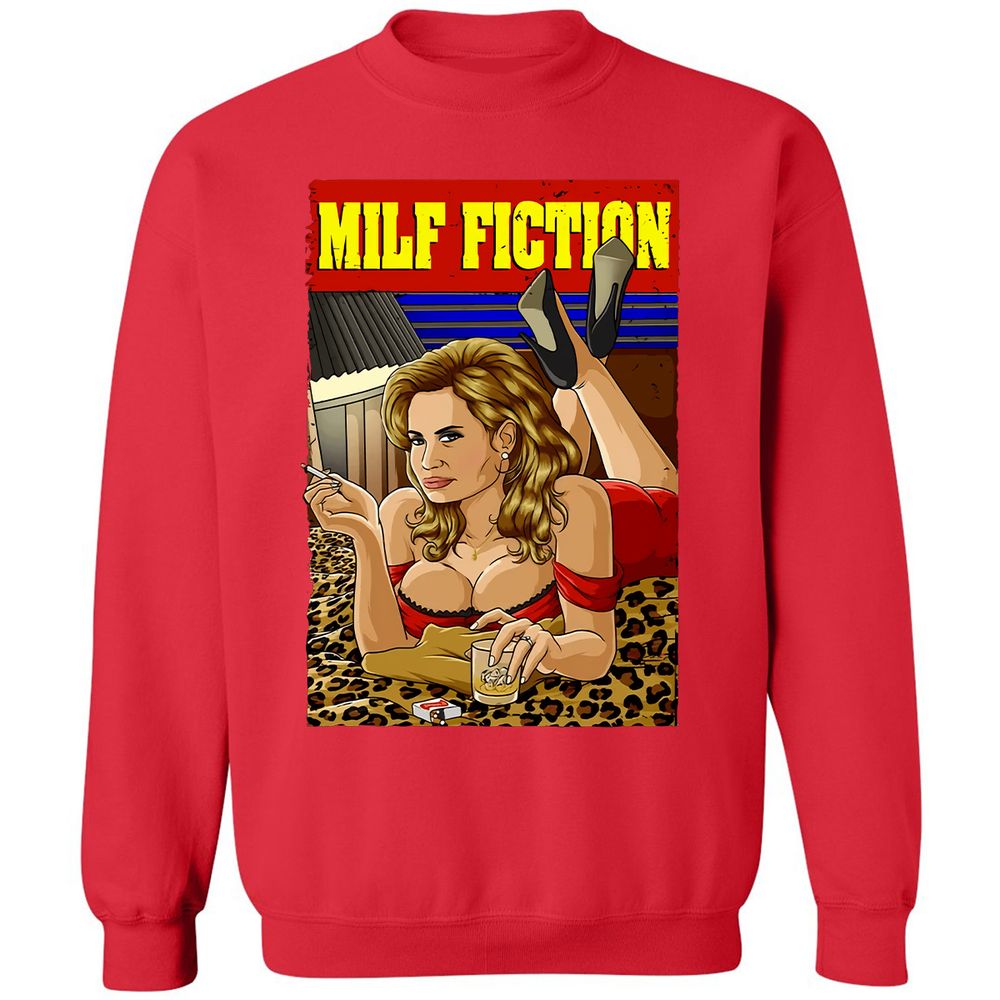 Classic Unisex Sweatshirt - WWVQSXVH - Red - 5