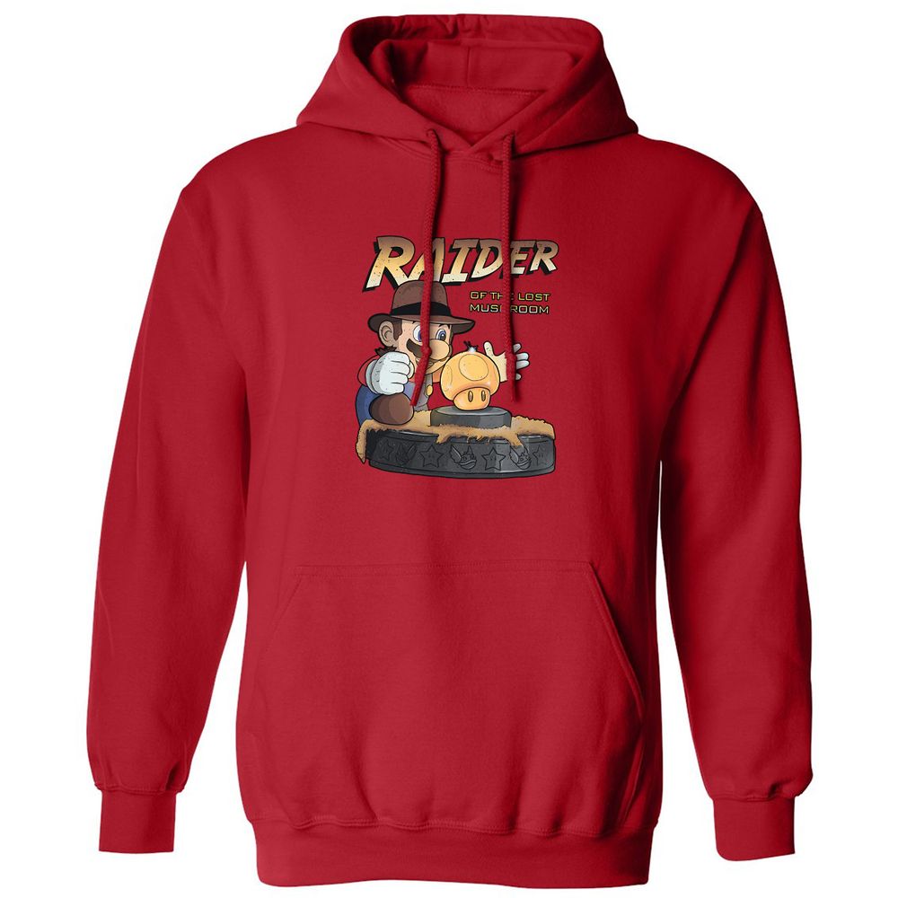 Classic Unisex Hoodie - F5S2X2YG - Red - 5