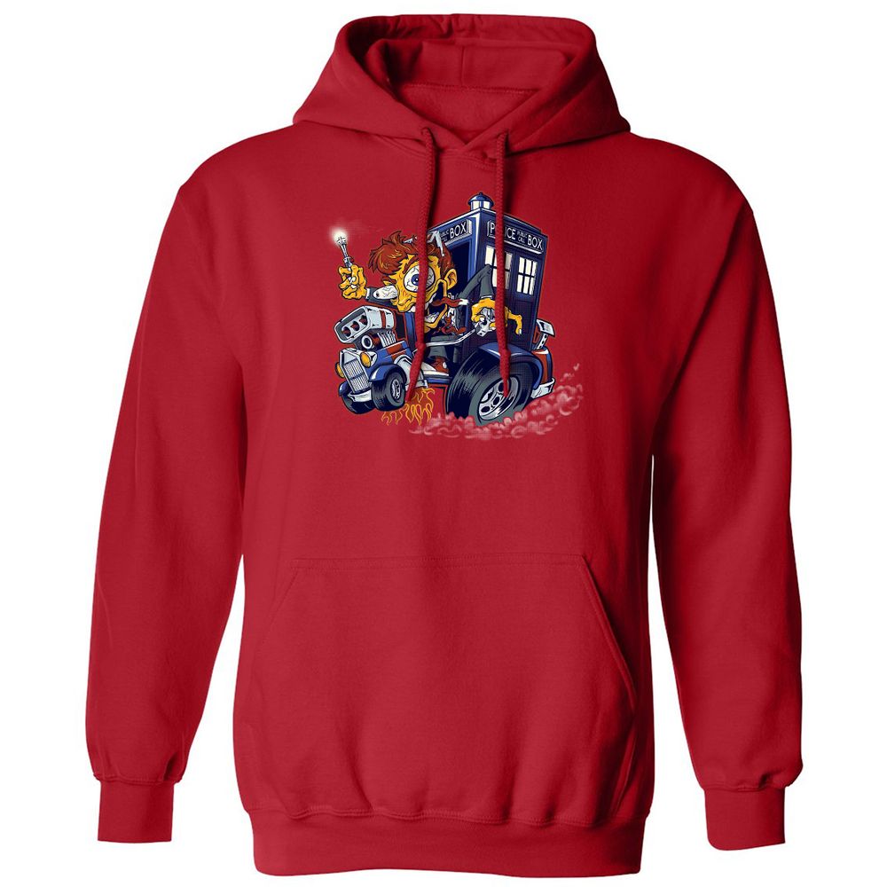 Classic Unisex Hoodie - QQSVQQLH - Red - 5