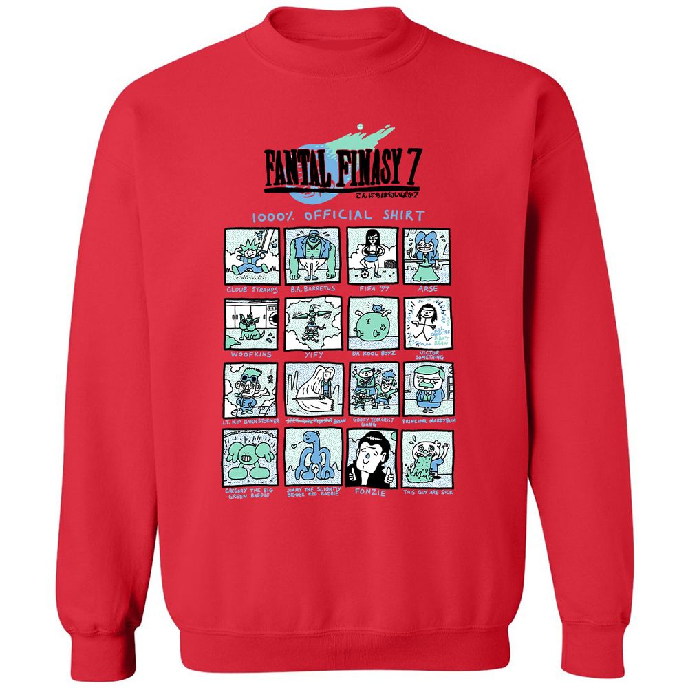 Classic Unisex Sweatshirt - AA8WBHCN - Red - 5