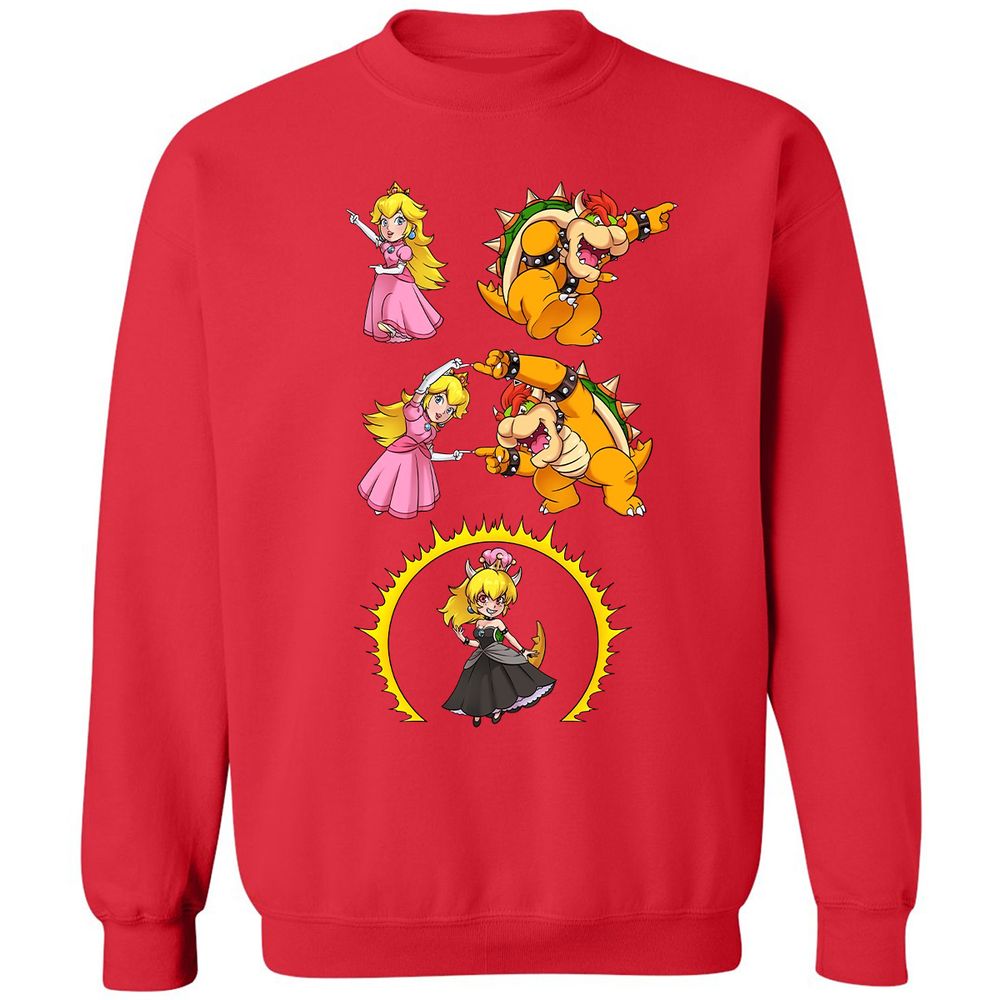 Classic Unisex Sweatshirt - QZQHD4L1 - Red - 5