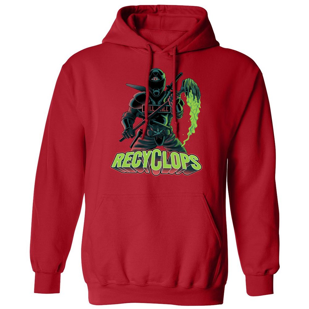 Classic Unisex Hoodie - U6ZCFSZC - Red - 5