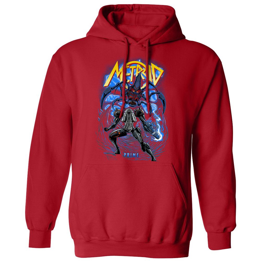Classic Unisex Hoodie - Q5YEFJVH - Red - 5