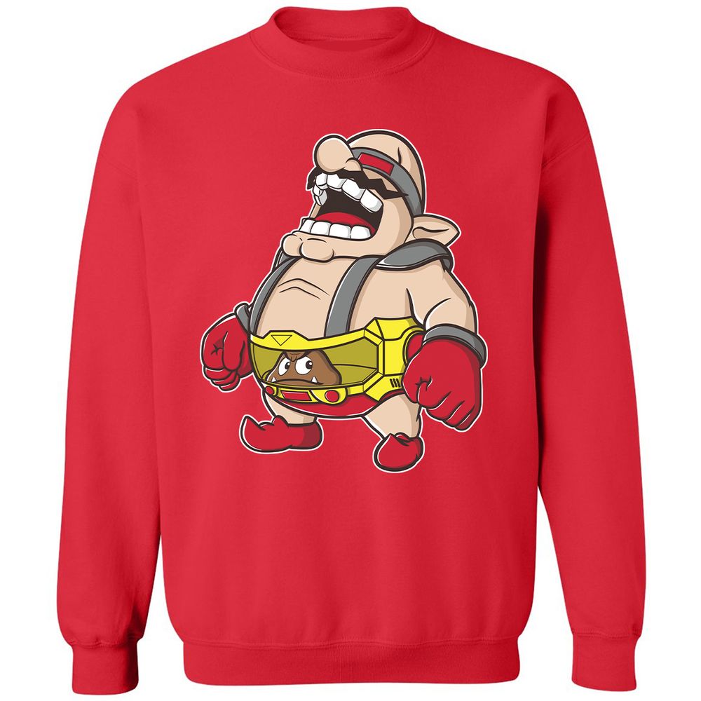 Classic Unisex Sweatshirt - XZN4RE1V - Red - 5