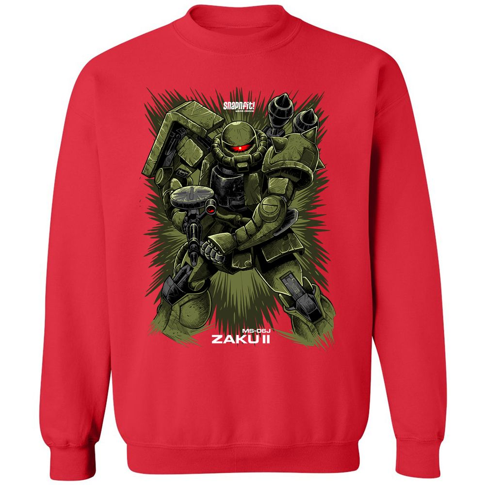 Classic Unisex Sweatshirt - 724SSR3U - Red - 5