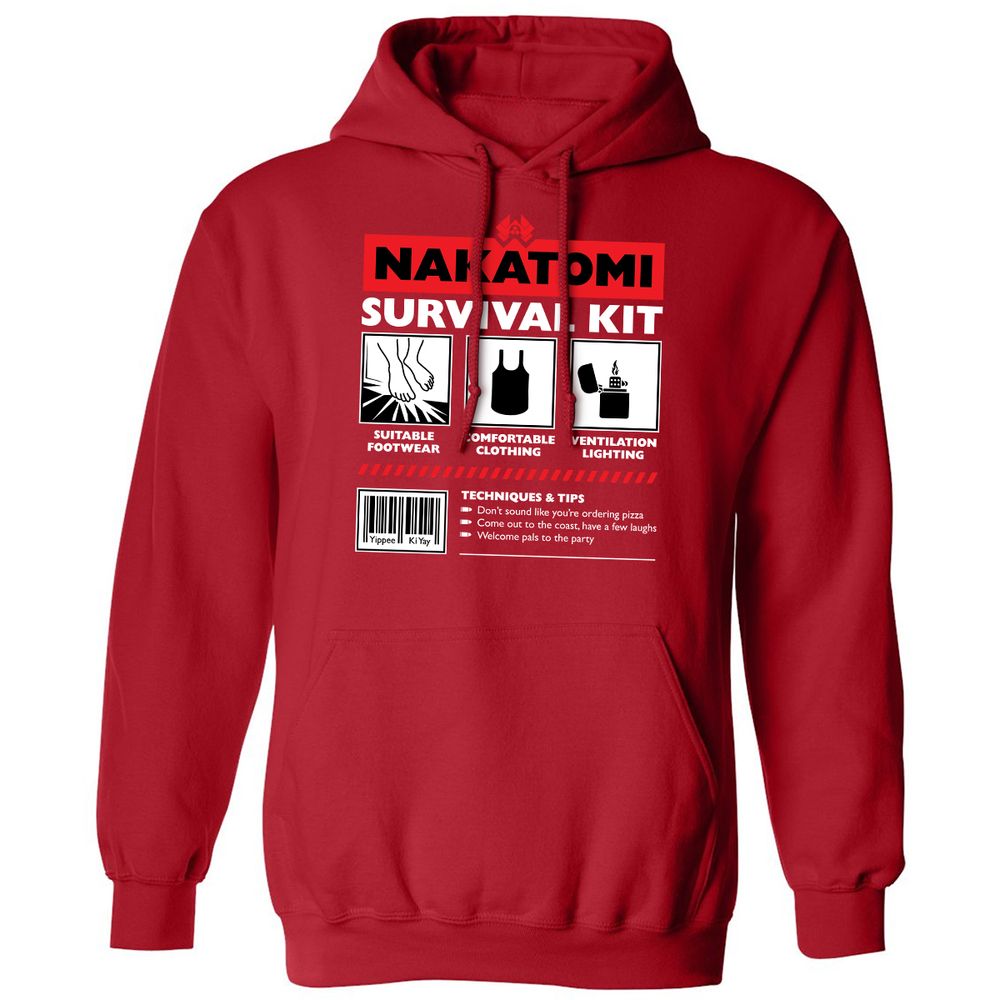 Classic Unisex Hoodie - Q2VRFGSX - Red - 5