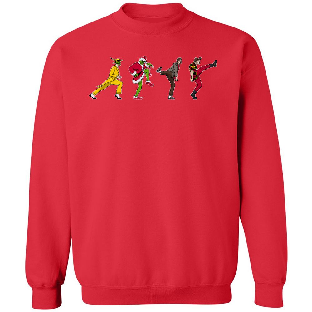Classic Unisex Sweatshirt - 2FBPQ8SV - Red - 5
